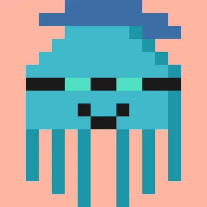Pixel Squids NFT artwork 2