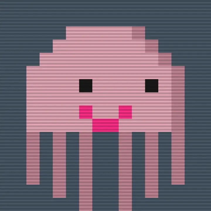 Pixel Squids NFT artwork 7